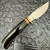 Marbles Trailcraft Fixed Blade Black Micarta Carver Handles Satin Blade