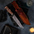 Wilburn Forge Custom ABS Mastersmith Bowie Fixed Blade Stag Handles Mosaic Damascus Blade Sole Authorship
