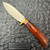 Marbles Woods & Water Fixed Blade Cocobolo Gamegetter Handles Satin Blade