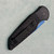 Pro-Tech TR-3 X1 Fish Scale Black Handle Sapphire Blue Blade TR-3 X1 SB