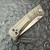 Chaves Knives RCK9 Frame Lock Stonewashed Titanium Rocked Handles Satin M390 BladeRCK9/DP/SWTI/BF/HR