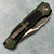 Heretic Knives Wraith V4 Auto Bowie Green Handle w/ Black Grip Tape Inlays Bronze Standard Blade H002-7A-GRN