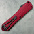 Heretic Knives Manticore E Bowie Red Grenade Grip Handle DLC Blade H026BF-6A-RED