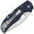 Spyderco Native 5 Lock Back Cobalt Blue G10 Handle Satin CPM-SPY27 Blade C41GPCBL5