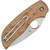 Spyderco Chaparral Slip Joint Birdseye Maple Handle Satin CTS-XHP Blade C152NLWDP