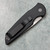 Pro-Tech TR-3 Black Grooved Handle Stonewash Blade TR-3SW