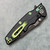 Zero Tolerance 0392BLKGRN Hinder Frame Lock Flipper Black Titanium Limited Edition (Consignment)