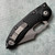 Microtech Borka Stitch Auto S/E Black Handle Apocalyptic Full Serrated Blade 169-12AP