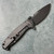DPx Gear Hest/F 3.0 Frame Lock Black Titanium Handle Blackwash Blade (Pre-owned)