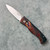 Pro-Tech TR-2 Peter Kellet Ano Solid Aluminum Handle Satin Blade