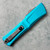 Microtech Combat Troodon D/E Gen III Turquoise Stonewash Full Serrated 1142-12TQ