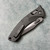 Microtech Amphibian RAM-LOK S/E Natural Clear Fluted Aluminum Stonewash Standard 137RL-10FLNC