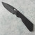 Strider Knives SMF Black NineLine/StriderStripe Ti Handle Black CPM-MagnaCut Blade (SHOT SHOW SPECIAL)