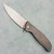 Shirogorov F95 Zero Titanium Handle Stonewash M390 Blade (Pre-owned)