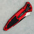 Microtech Socom Elite Auto T/E Red Full Serrated 161A-3RD