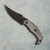Bastinelli Creations MOOD Prototype Fixed Blade Black Micarta Black PVD Standard Blade