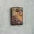 Bastinelli Creations Custom Zippo Bronze Skulls Lighter