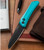 Pro-Tech Sinkevich Oligarch Auto Tiffany Blue Aluminum Handles DLC Blade DS103-T.BLUE