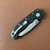 Demko MG AD20 Sharks Foot Shark Lock Black G10 Handle Stonewash 3V Blade Stud