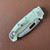 Demko MG AD20 Sharks Foot Shark Lock Natural G10 Handle Stonewash 3V Blade