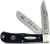 Buck 334 Millenium Large Trapper Slick Black Limited Edition