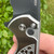 Pro-Tech Mordax Button Lock Flipper 17-4 Steel Two-Tone Gridlock Textured Handle DLC Blade (Consignment)