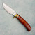 Marbles Trailcraft Fixed Blade Cocobolo Carver Handles Satin Blade