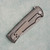 Chaves Knives Liberation Street Integral Flipper S/E Titanium Handle Stonewash Blade