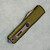 Microtech UTX-85 Gen IV D/E OD Green Handle Apocalyptic Part Serrated Blade 12324-11APOD