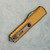 Microtech UTX-85 Gen IV D/E Tan Handle Apocalyptic Full Serrated Blade 12324-12APTA