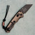 Benchmade Partial Immunity Axis Lock Auto Flat Dark Earth Aluminum Handle Cobalt Black M4 Blade PROTOTYPE (Salesman Sample) 2950BK-1