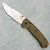 Benchmade Taggedout Axis Lock OD Green G10 Handle Satin S45VN Blade (Salesman Sample) 15536