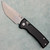 Chaves Knives Blue Label Redencion Tanto X-Lock Black Handles Stonewash Blade