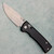 Chaves Knives Blue Label Redencion Drop Point X-Lock Black Handles Stonewash Blade