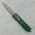 Microtech Dirac D/E Emerald Green Apocalyptic Standard 225-10APEG