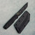 Blackside Customs Kimura Covert Black G10 Handle Black Multicam CPM154 Tanto Blade