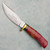 Marbles Mini Woodcraft Fixed Blade Gamegetter Wood Handles Satin Blade S.M.N. Exclusive (Pre-owned)