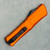 Microtech Combat Troodon D/E Gen III Orange Full Serrated 1142-3OR