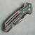 Reate Terminator-T600 Frame Lock Titanium Integral Handle w/ Green Zirconium Inlay Frosted Satin MagnaCut Blade