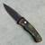 Pro-Tech Duke 2 Auto Woodland Camo Anodized Aluminum Handles DLC MagnaCut Blade Pearl Button (BLEM)