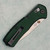 Buck 791 Range Elite Crossbar Lock Green Aluminum Handles Satin MagnaCut Blade 13917