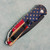Pro-Tech TR-4 Army/Flag Handle DLC Blade