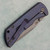 McNees Knives PM MAC 2 3.5 Gen 2 Titanium Blue Space Battle Handle Matte Stonewash Flat Ground Drop Point Magnacut Blade (Pre-owned)