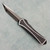 Heretic Knives Manticore S Tanto DLC Stainless w/ Marbled Carbon Fiber  Inlay Marbled Carbon Fiber Backcover Hand Ground Stealth Polish Blade Blued Titanium Hardware DLC Ti Clip (Pre-owned)