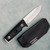 Medford The San Pro Series Fixed Blade Black G10 Handles Tumbled 3V Blade
