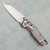 Microtech Marfione Select MSI Mini RAM-LOK Frag Titanium Handle Stonewash Standard Bronze Accent 210M-10FRMS2