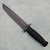 KA-BAR 5054 Short Fighting Knife Fixed Blade Black Kraton Handle Black Blade (Pre-owned)