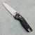 Microtech MSI Mini RAM-LOK Frag Black Aluminum Handle Stonewash Standard 210M-10FR