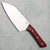 Microtech Santoku 6" Knife Merlot G-10 Handle Stonewash Standard Blade 3200-10MR