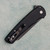 Pro-Tech Malibu Button Lock Flipper Reverse Tanto Black Dragon Scale Textured Handle DLC MagnaCut Blade SHOT26.MALIBU.1